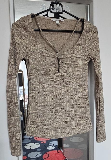 Elegantní triko h&m vel. xs, h&m,xs