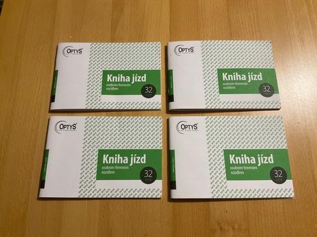 4x kniha jízd, 