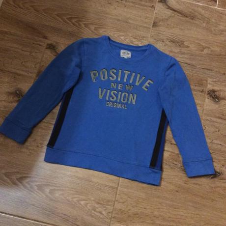 Bavlněná mikina s nápisem, 140