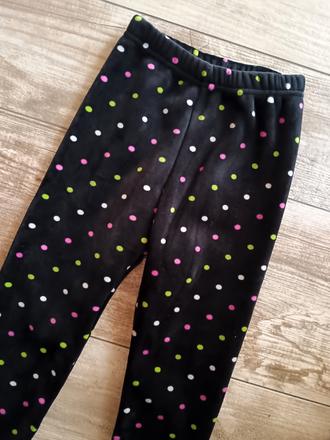 Nenošené zateplené legíny, vel.128, 128