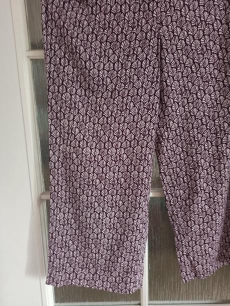 Dámské 3/4 ležérní letní kalhoty, m