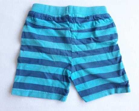 Bavlněné pruhované kraťasy, f&f,92