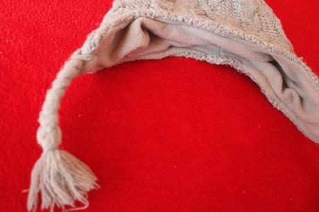 Dívčí zateplená čepice vzor, 92