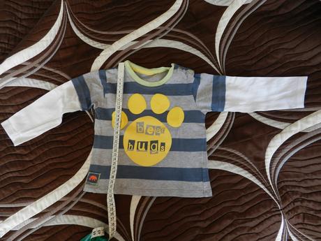 Triko dlouhý rukáv tlapka, marks & spencer,86