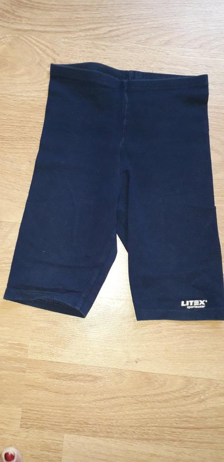 Elastické šortkové legíny, litex,128