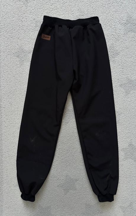 Zateplené softshellové kalhoty drexiss vel.152/158, 152