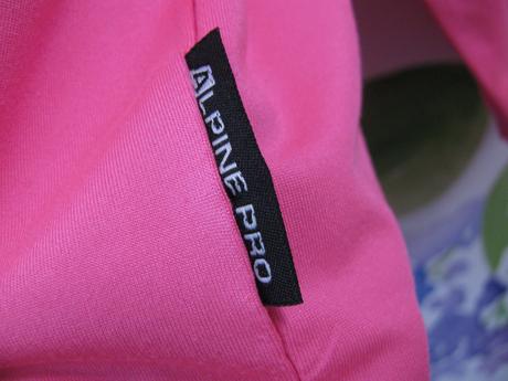 Sytě růžové funkční tričko alpine pro, alpine pro,146