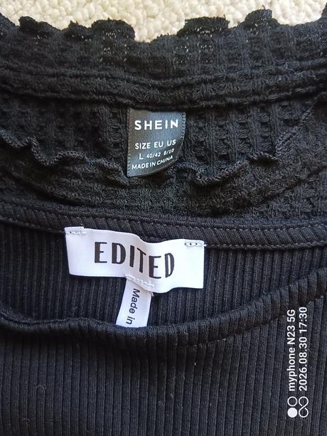 Tričko 2ks zn."shein a edited",