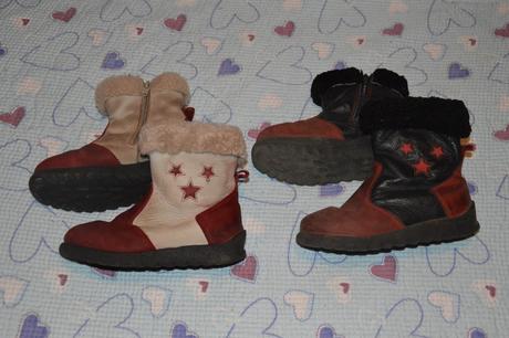 2x kožené zimní boty kozačky vel. 30/31 essi, 30