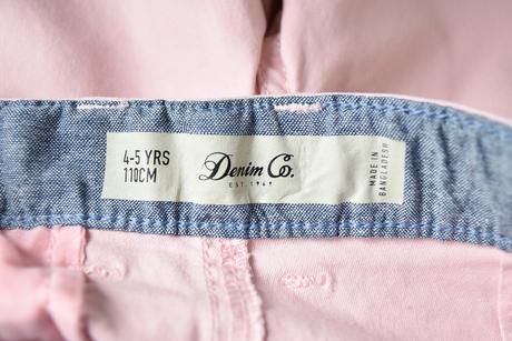 Kraťasy vel. 4 - 5 let, denim co,110