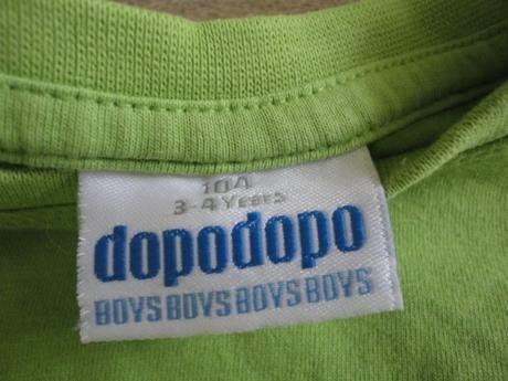 Krásné triko dopodopo, vel. 3-4 roky, dopodopo,104