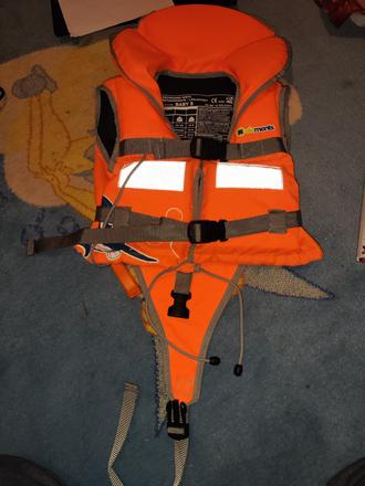 Dětská záchranná vesta žralok elements vel. s, s