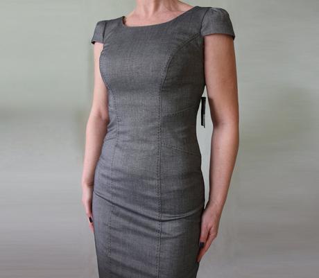 Nové pouzdrové office šaty atmosphere 34-36, atmosphere,34 / 36 / s / xs