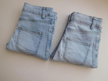 Džíny vel. 146/152 pro dvojčata, 152