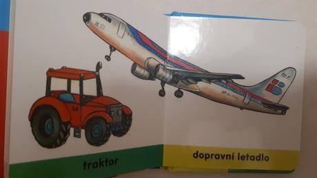 Dětská knížka - doprava,