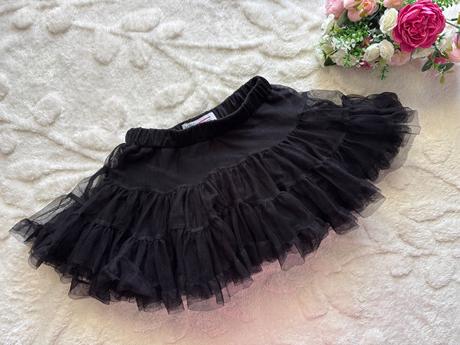 An28/ sukně černá tylová tutu  - v. 2-3 roky, 98
