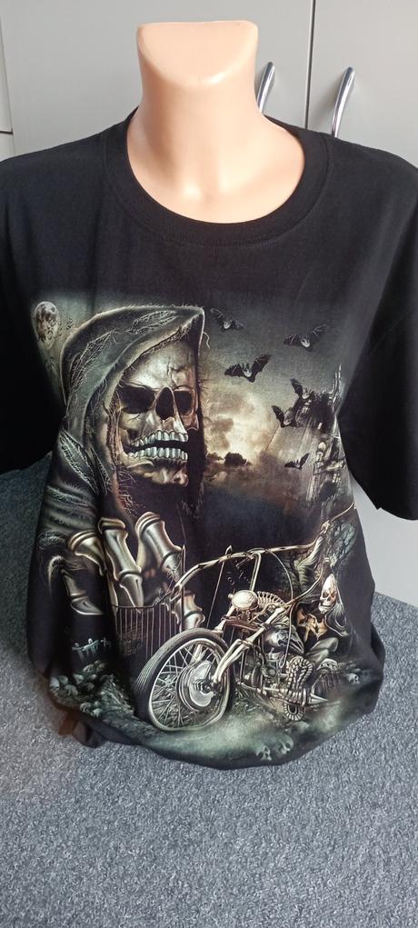 Tričko zn."rock chang" svítí ve tmě vel."s+l", 