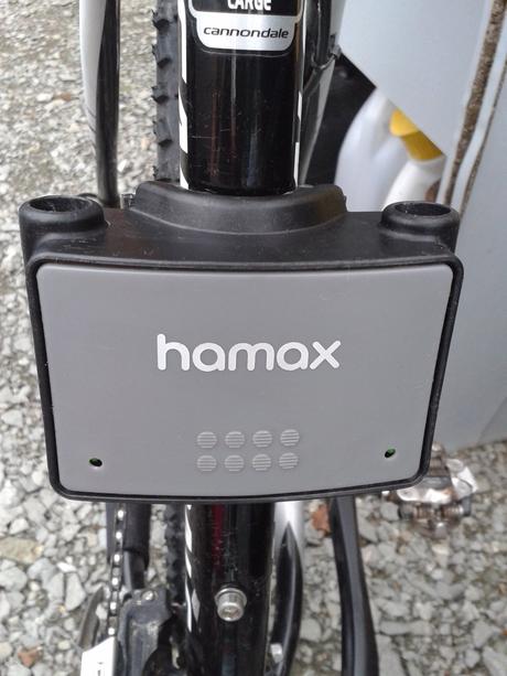 Dětská cyklosedačka hamax zenith,