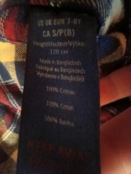 Košile cherokee, vel. 128, cherokee,128