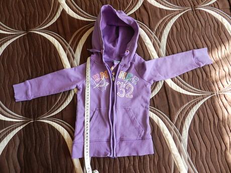 Mikina na zip léto, palomino,98