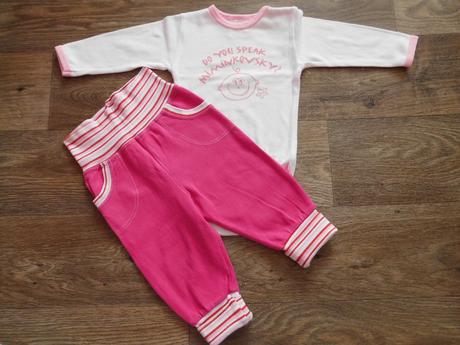 Vtipné body a rostoucí tepláčky vel. 68-74, 68