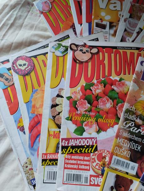 Sada časopisů dorty,