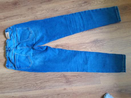 Džíny rifle jeansy zateplené, c&a,152