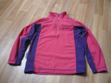 Flís mikina mounatin 7-8, mountain warehouse,128