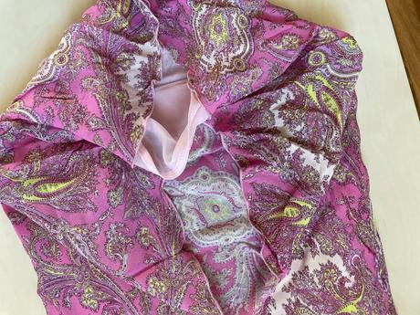 Růžové letní šaty se vzorkem, vel m, only, only,s