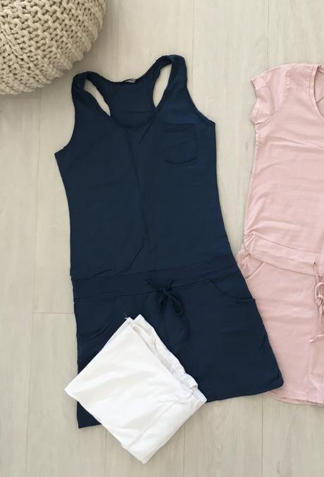 2 ks volnočasové šaty, vel. s - m, s