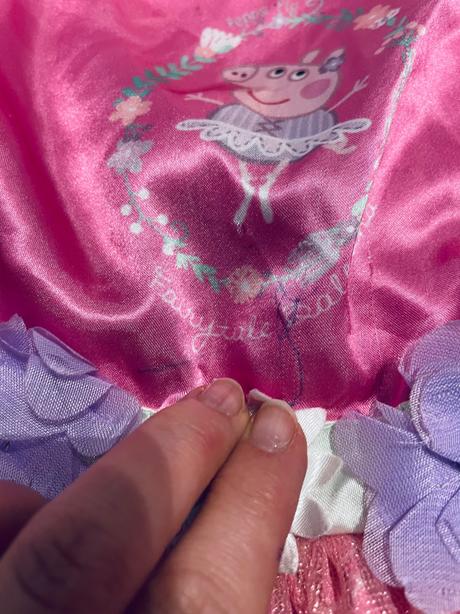 An5/ šaty peppa pig víla - v.12/24 měs, 