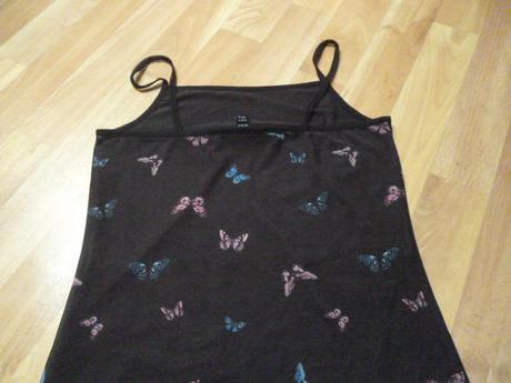 Elastické motýlkové šaty vel. 12-15, new look,158