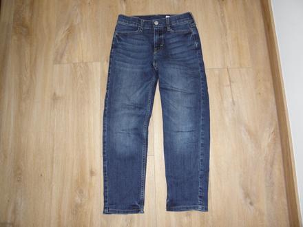 Bavlnou podšité rifle / džíny h&m vel.134, h&m,134