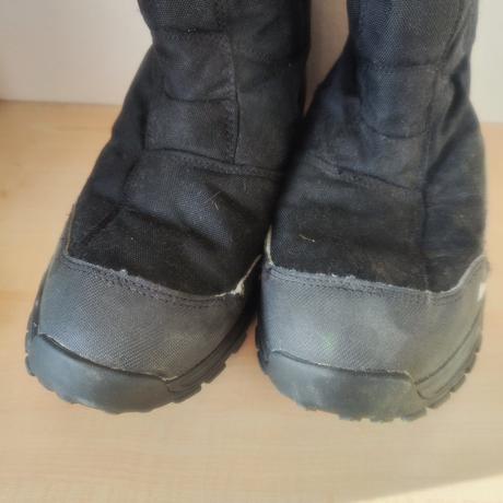 Pánské zimní černé boty sněhule quechua vel 42, quechua,45