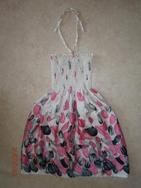 Letní šaty, tunika, velikost cca 7-11 let, 