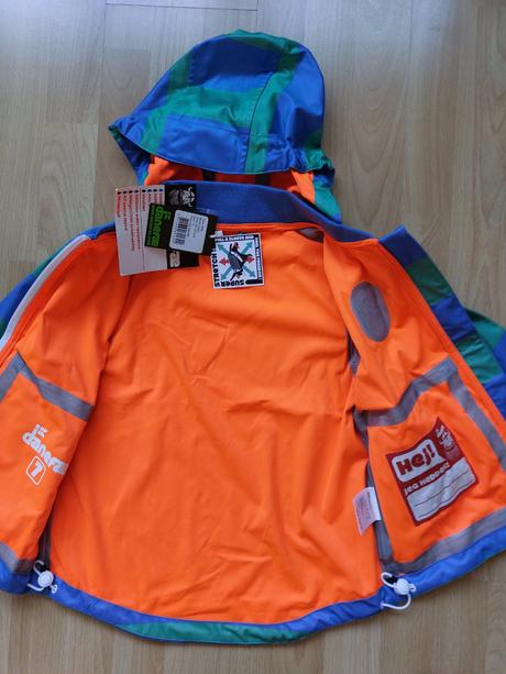 Krásná podzimní bunda, voděodolná, vel. 122-128, 122