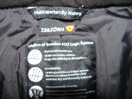 Dětský lyžařský thermo komplet švédské značky, 140
