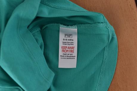 Tričko vel. 6 - 9 m, f&f,74