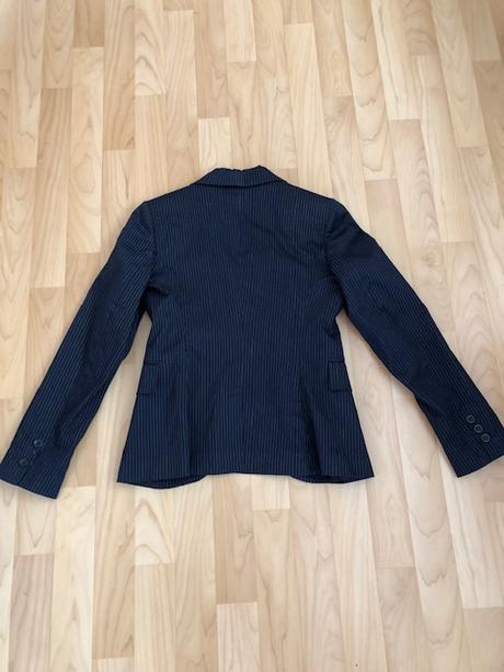 Modré pruhované sáčko, f&f,m