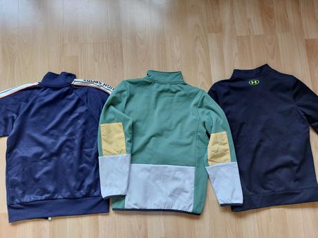 Chlapecké sportovní mikiny, top stav, 140-146, lego,140