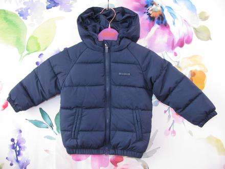 Zimní tmavě modrá bunda s kapucí, mckenzie,74
