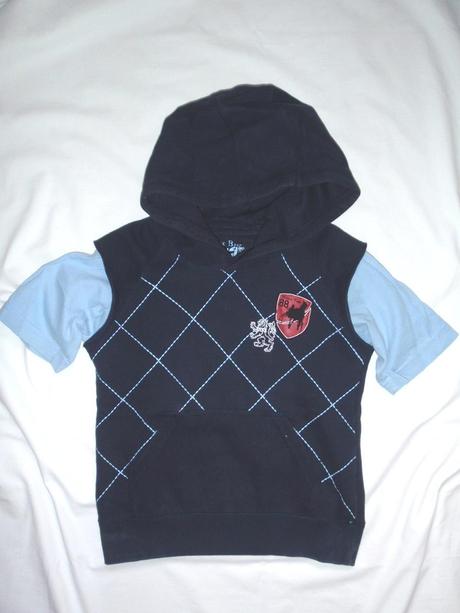 Luxusní teplejší tričko s efektem dva v jednom, rebel,116