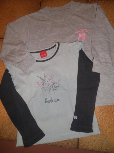 Triko + slabší mikina, esprit,104