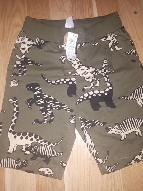 Kraťase s dinosaury 110/116 lindex, lindex,110