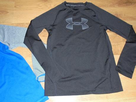 Trička zn. under armour, vel. ysm, under armour,128