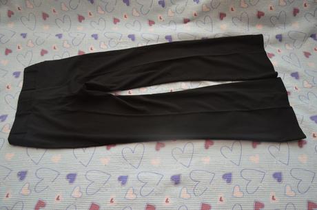 34 36 ham černé společenské kalhoty, h&m,34