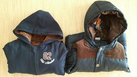 Komplet vesta a mikina, lupilu,110