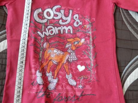 Triko dlouhý rukáv srnečka, 116