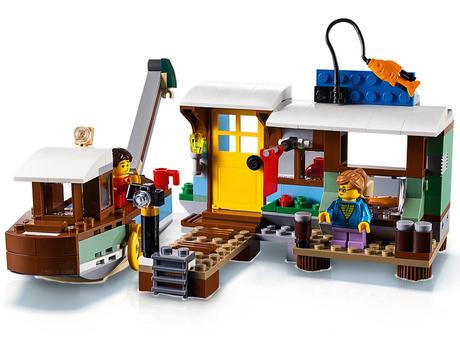 Lego creator 31093 říční hausbót, 