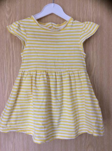 Proužkované šatičky zn. mothercare, mothercare,68